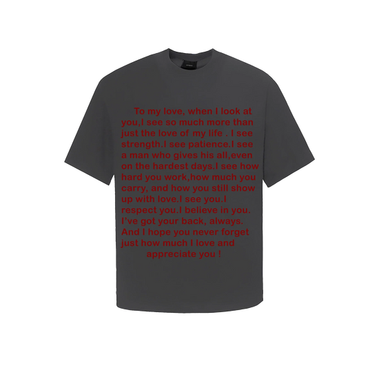 To my Love Tee SS2026