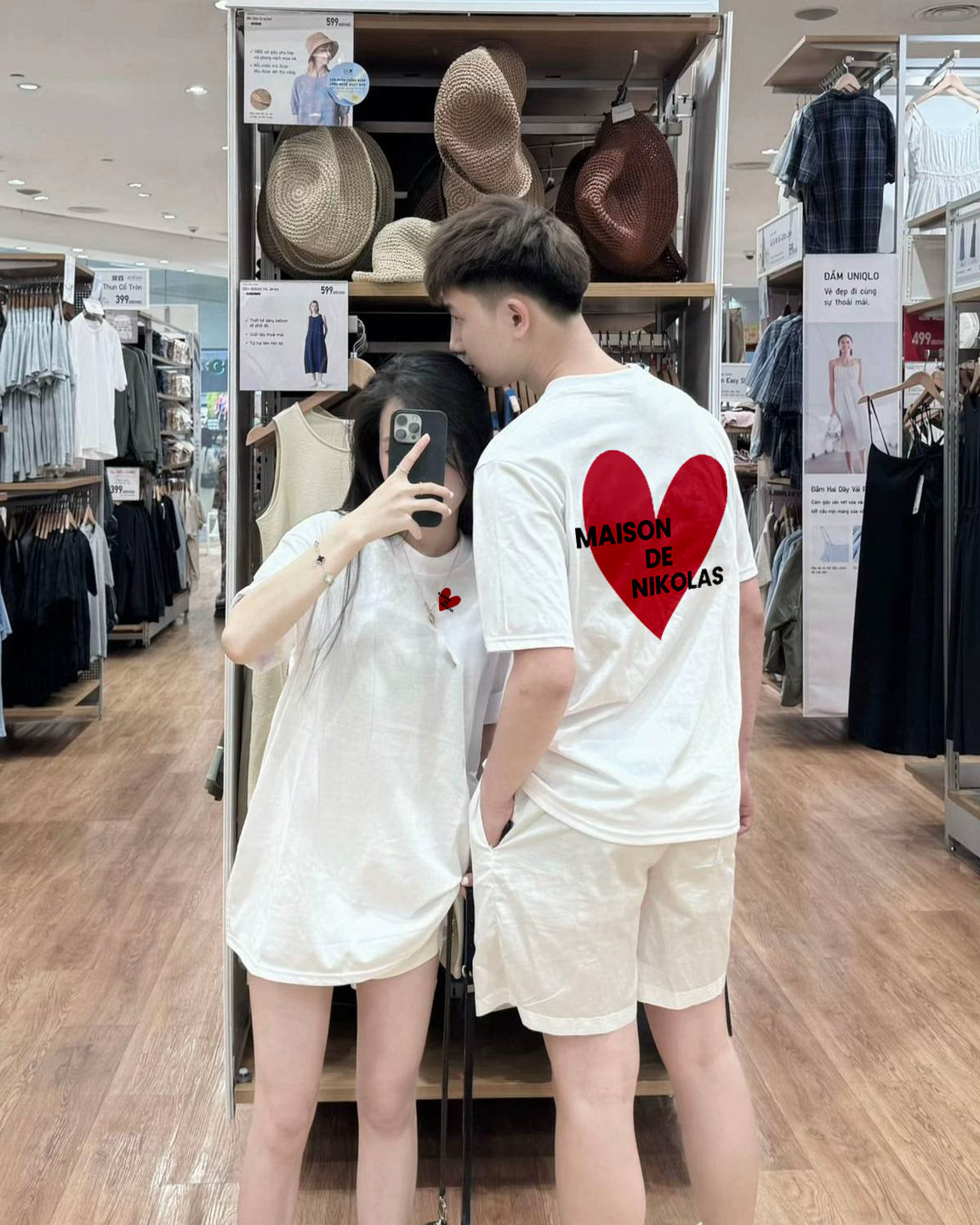 Maison de Nikolas Heart T-Shirt